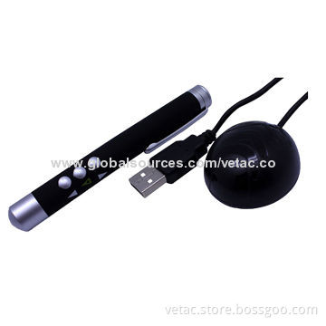 Laser Pointer, Supports Flash Memory, Up to 15m Control Distance Range